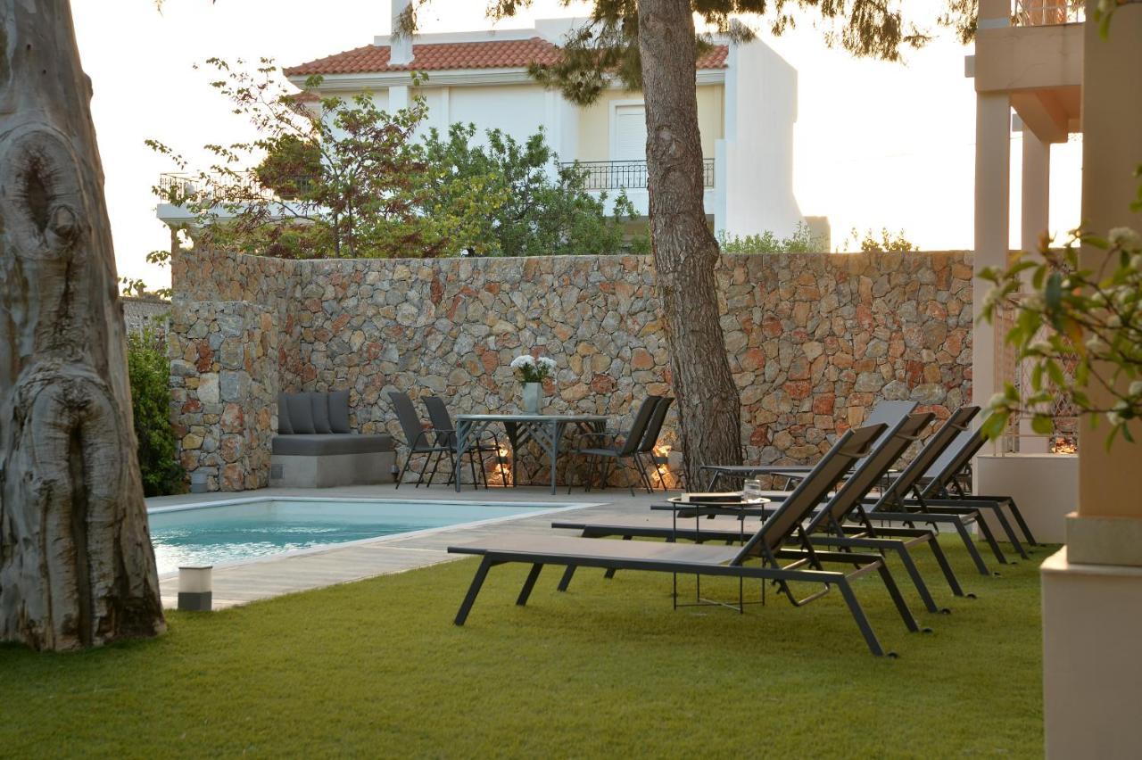 Lagonisi Luxurious Residence Ruby'S Pool Villa Exterior foto
