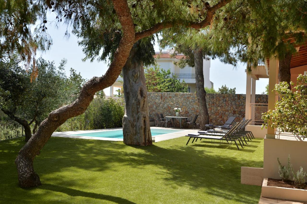 Lagonisi Luxurious Residence Ruby'S Pool Villa Exterior foto