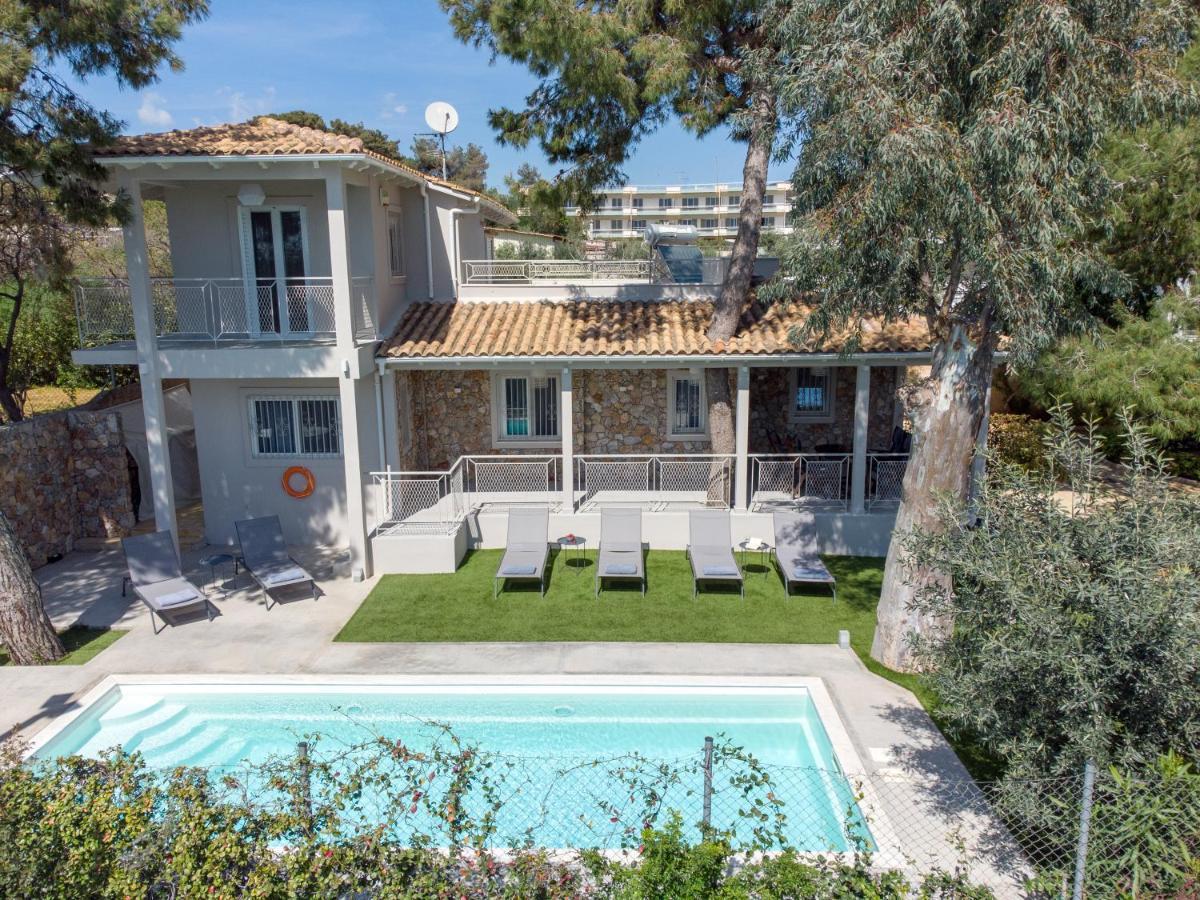 Lagonisi Luxurious Residence Ruby'S Pool Villa Exterior foto