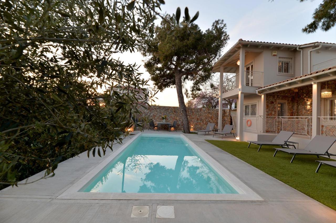 Lagonisi Luxurious Residence Ruby'S Pool Villa Exterior foto