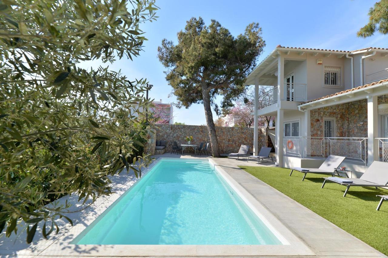 Lagonisi Luxurious Residence Ruby'S Pool Villa Exterior foto