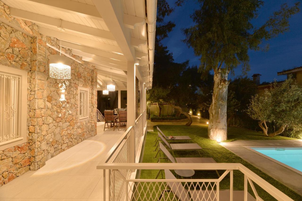 Lagonisi Luxurious Residence Ruby'S Pool Villa Exterior foto
